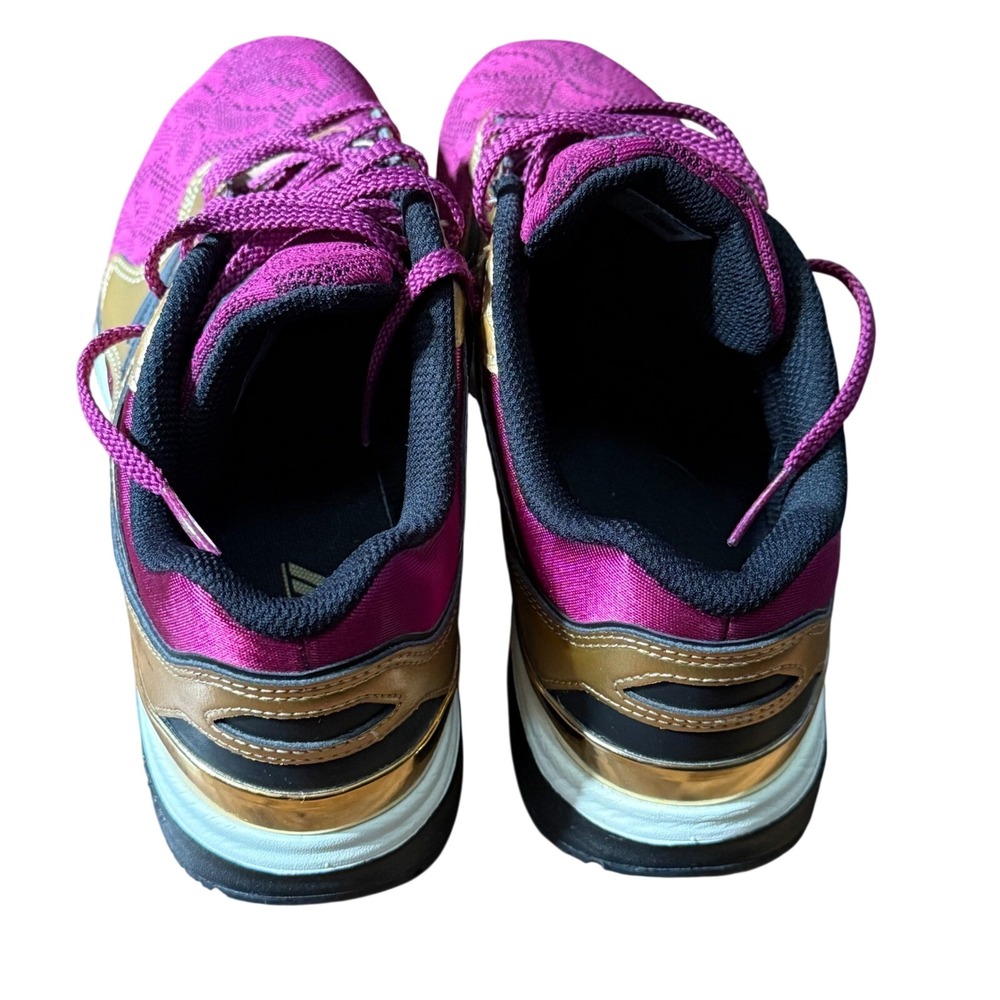 New Balance 1550 RevLite Magenta Gold Metallic Running Sneakers Womens Size 7.5 - Picture 3 of 6